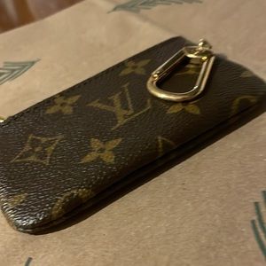 Louis Vuitton, keychain, coin, purse